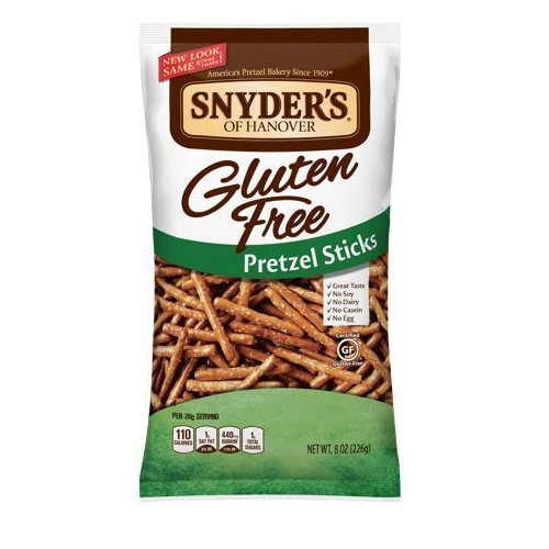 Snyder's of Hanover Gluten Free Pretzel Sticks - 8 oz - 2 pk