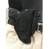 Nylon Gun Holster fits S&W Smith & Wesson M&P 380 Shield EZ Gun Slinger Holster Black Nylon Ambidextrous Use Left or Right Hand Built in Magazine Holder Adjustable Retention Strap