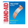 Band-Aid Brand Tru-Stay Plastic Strips Adhesive Bandages for First Aid & Wound Protection, Sterile Individually Wrapped Wound Care Bandages for Minor Cuts & Scrapes, All One Size, 60 ct