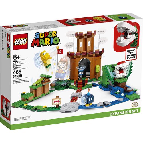 LEGO Super Mario Guarded Fortress Expansion Set 71362 Building Kit; Collectible Playset to Combine with The Super Mario Adventures with Mario Starter Course (71360) Set (468 Pieces)