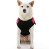 Gooby Fashion Vest Dog Jacket - Red, Small - Warm Zip Up Dog Bomber Vest with Dual D Ring Leash - Winter Water Resistant Small Dog Sweater - Dog Clothes for Small Dogs Boy or Medium Dogs