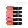 Nudestix Nudies Matte Lux Cream Blush 3-in-1 All Over Face Colour For Cheeks Eyes and Lips w/Blending Blush (Pretty Peachy)