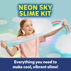 Elmer's Neon Sky Slime Kit, Slime Supplies Include Transparent Color Liquid Glue, Crunchy Slime Activator, Cherry Limeade Slime Activator, 4 Count