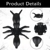 HFATMOS 300 Pieces Fake Ants, Prank Plastic Black Realistic Ant Bugs Joke Toys, Realistic Insects for Halloween Party Favors Decoration Supplies April Fool's Day Props Prank Scary Trick