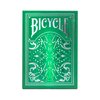 Bicycle Jacquard Premium Playing Cards, Silver and Emerald Green, 1 Deck