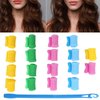 20 PCS Spiral Curl Curlers, Professional No-Heat Hair Styling Kit with Rollers, Hook and Handle