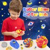 LAWOHO 2X120ml Butter Slime Kit Includes Two-Toned Butter Slime with 6 Packs Add-Ins, Galaxy Slime for Kids Party Favors, Galaxy Slime Kit for Girls & Boys Birthday Halloween Christmas Easter Gifts
