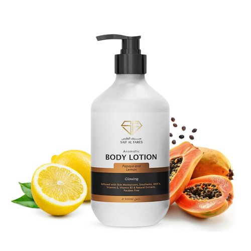 SAIF AL FARES Body Lotion Alcohol Free and Paraben Free Skin Moisturizer made with Emollients, Vi...