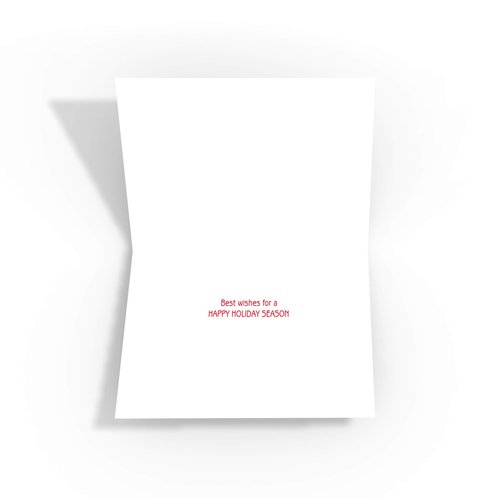Firemen to The Rescue Christmas Card - Firefighter Christmas Cards -18 Cards & Envelopes