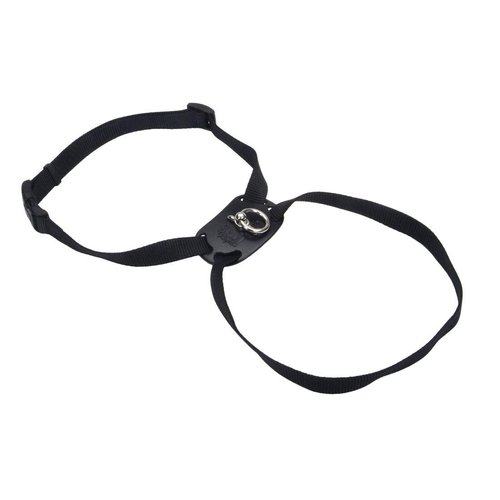 Coastal Pet Size Right Adjustable Dog Harness - Small & Big Dog Harness - Comfortable Dog Training Harness - Includes Snap-Lock Buckle - Quality Dog Supplies - Black, 3/4" x 24-30"