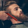 12 Pieces Barber Blade Cleaning Brush Clipper Cleaning Nylon Brush Clipper Cleaner Brush Barber Styling Brush Tool for Men (Black, Red)