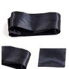 DNHCLL 150cm/59 Black Soft and Comfortable Sleeping Mask Silky Satin Eye Mask Blindfold