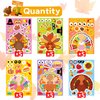 Joy Bang Thanksgiving Stickers for Kids, 30 Sheets Make a Turkey Face Stickers, Thanksgiving Crafts for Kids, Turkey Stickers, Thanksgiving Friendsgiving Activities Party Favors Supplies Gifts