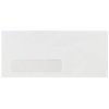 JAM PAPER #10 Business Commercial Window Envelopes - 4 1/8 x 9 1/2 - White - 50/Pack