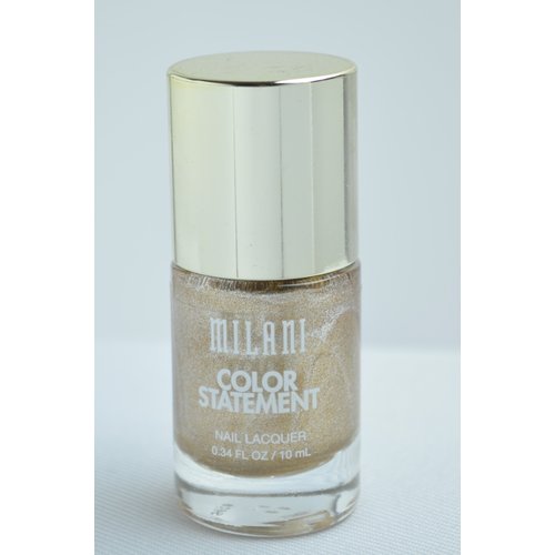 Milani Color Statement Nail Lacquer, Gold Plated, 0.34 Fluid Ounce