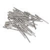 Cuticle Polishing Bits, 50Pcs Professional Nail Drill Bits Sand Strong Hardness Rough Surface for Salon for Pedicure