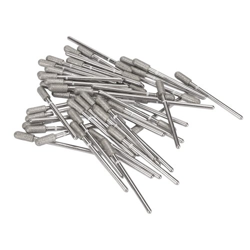 Cuticle Polishing Bits, 50Pcs Professional Nail Drill Bits Sand Strong Hardness Rough Surface for Salon for Pedicure