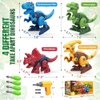 BAODLON Dinosaur Toys for 3 4 5 6 7 Year Old Boys, Take Apart Dinosaur Toy for Kid 3-5 5-7 Building Toy with Electric Drill, Learning Educational STEM Construction Toy Christmas Birthday Gift Boy Girl