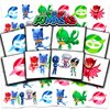 PJ Masks Tattoos Party Favors Bundle ~ 72 Perforated Individual 2" x 2" PJ Masks Temporary Tattoos for Kids Boys Girls (PJ Masks Party Supplies MADE IN USA)