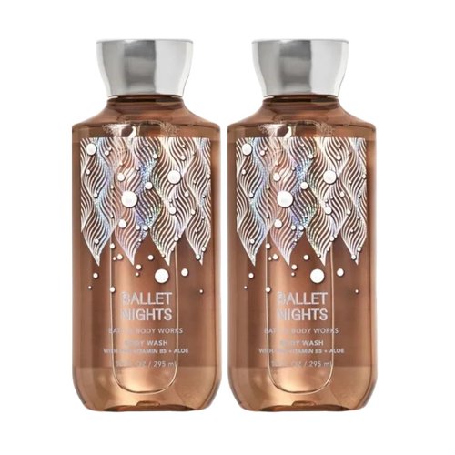 Bath &amp; Body Works Signature Collection Shower Gel For Women10 fl oz Pack Of 2 (Ballet Nights)