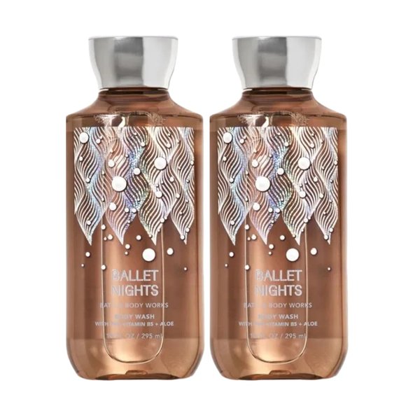 Bath & Body Works Signature Collection Shower Gel For Women10 fl oz Pack Of 2 (Ballet Nights)
