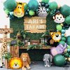 KatchOn, Safari Jungle Animal Balloons - Pack of 6, Safari Animal Balloons | Safari Balloons, Zoo Birthday Party Decorations | Animal Birthday Party Decorations, Wild One Birthday Decorations