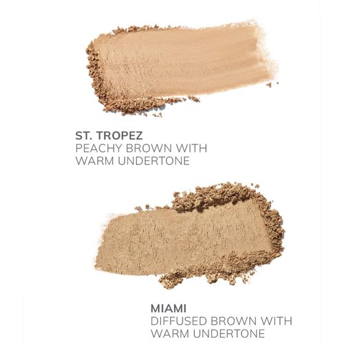 FARMASi Powder Bronzer Blush Skin Makeup, Highly Pigmented, Cushiony Formula with Nourishing Vegetable Squalene and Smooth-Satin Finish, Refreshing Moisture Boost 0.4 Fl Oz /12g -04 Santorini