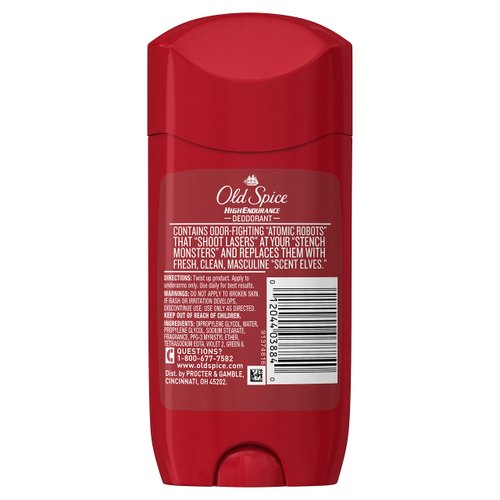 Old Spice High Endurance Long Lasting Stick Men's Deodorant, Fresh Scent - 3.0 Oz