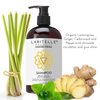 Laritelle Organic Shampoo 17.5 oz. Argan Oil, Ginger, Cedarwood. Promotes Hair Growth, Prevents Hair Loss. GF
