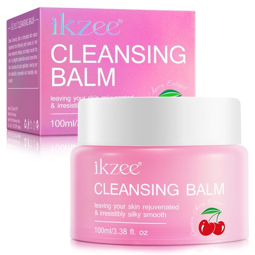 Cleansing Balm Makeup Remover, Facial Cleanser Balm for Makeup Removal, Deep Clear Cleansing Balm, Hydrating & Nourising Face Cleanser, Korean Skincare, Christmas Holiday Gift for Women,100ml