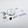 Pressure Balancing Tub and Shower Trim Kit, Compatible with Moen Posi-Temp Valve, Chrome