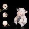 Cow Stuffed Animals Soft Plush Adorable Plush Cow Toy Nursery Doll, Gifts for Girls Boys 17.71 inches