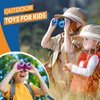 Toys for 3-7 Year Old Boys: LET'S GO! Binoculars for Kids with Bird Watching Manual Halloween Birthday Gifts for 4 5 6 7 8 Year Old Boy Girls Outdoor Toy for Kid Ages 5-7 Toddler Camping Telescope