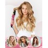 Hot Comb, Electric Folding Curling Iron, Long Handle Portable Comb Suitable for Hair Beauty Tools