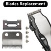 2024 Upgrade Pair of Cutting Blade and Guard Blade Replacement for Wahl Precision, for Precision Smooth Cut Blade