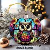 Owl Christmas Ornaments, Owl Ornaments for Christmas Tree, Owl Gifts for Women, Owl Christmas Decorations Acrylic Ornaments 2024 Keepsake