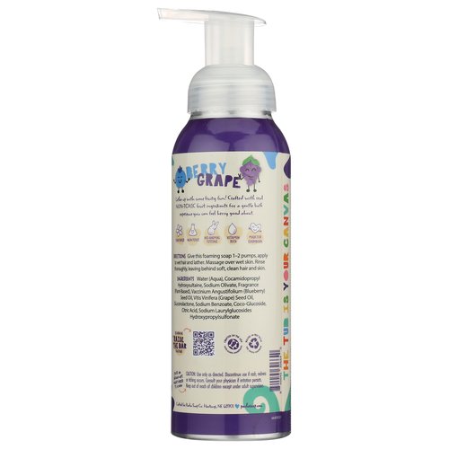 PACHA SOAP Kids Berry Grape 2 In 1 Shampoo & Body Wash, 12 FZ