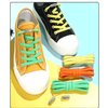 No Tie Shoelaces for Adults and Kids, Elastic Shoe Laces for Sneaker Black