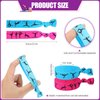 24PC Gymnastics Hair Ties Elastics Gymnastics Hair Gymnastics Party favors for Women Gymnast Bracelet Gift Accessories