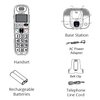Clarity 53703.000 Dect 6.0 Big Button Amplified Cordless Phone with CID Display (D703)