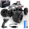BEZGAR Rc Cars for Boys Age 8-12 -1:14 All Terrain Rc Monster Truck for Kids with Rechargeable Battery, 2.4GHz Remote Control Monster Truck, TC141 Remote Control Cars for Boys Age 4-7