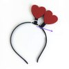 Funny Love Heart for Arrow Headband Valentines Day Elastic Hair Hoop Hair Accessories for Holiday Costume Party Hats and Caps