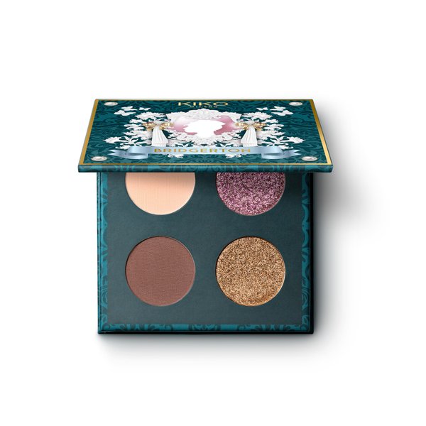 Kiko Bridgerton Quartet Eyeshadow Palette - 02 Ballroom Bliss
