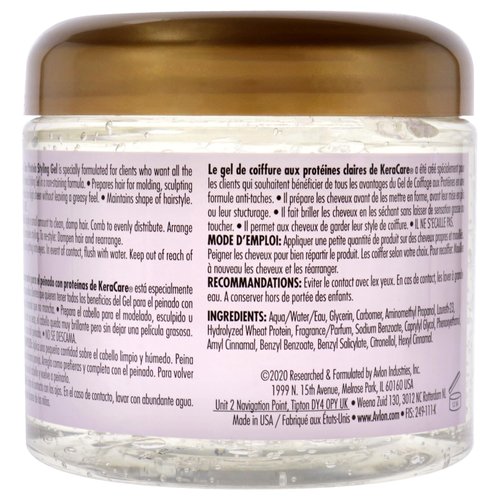 Avlon Keracare Protein Styling Gel (Clear) (16Oz)