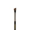 Bdellium Tools Professional Makeup Brush - Maestro Series 763 Angled Brow - With Soft Synthetic Fibers, For Defining Eyebrows (Black, 1pc)