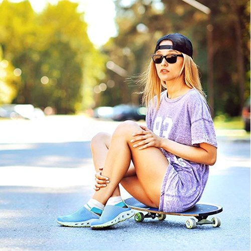 Copper Plantar Fasciitis Running Compression Socks for Men & Women – 3/6 Pairs Arch Support Ankle Socks for Athletic&Travel (Small/Medium, B0-6 Multicolour No Show)