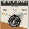 Outlaws and Gents Grooming Co. Beard and Body Butter - Bourbon Sandalwood Scented All-Natural Moisturizer for Men - Deeply Moisturizes Beard, Face, and Body
