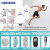 Durable (20PCS) Compatible with Omron TENS Unit Replacement Pads Reusable Pads 10 Pairs Brand: HEDIGON