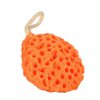 BORDSTRACT Shower Sponge, 3.3 x 2.8in Soft Adult Bath Foam Loofah Sponge, Body Shower Spa Exfoliator Cleaning Bath Ball Body Scrubber(Orange)