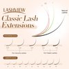 LASHVIEW Eyelash Extension, 0.05 D Curl 8-16mm Mixed Volume Lash Extensions, Professional Lash Trays for Lash Extensions (0.05 D 8-16mm)